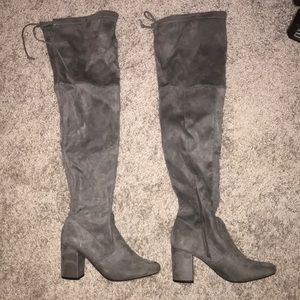 Over the Knee Suede Boots